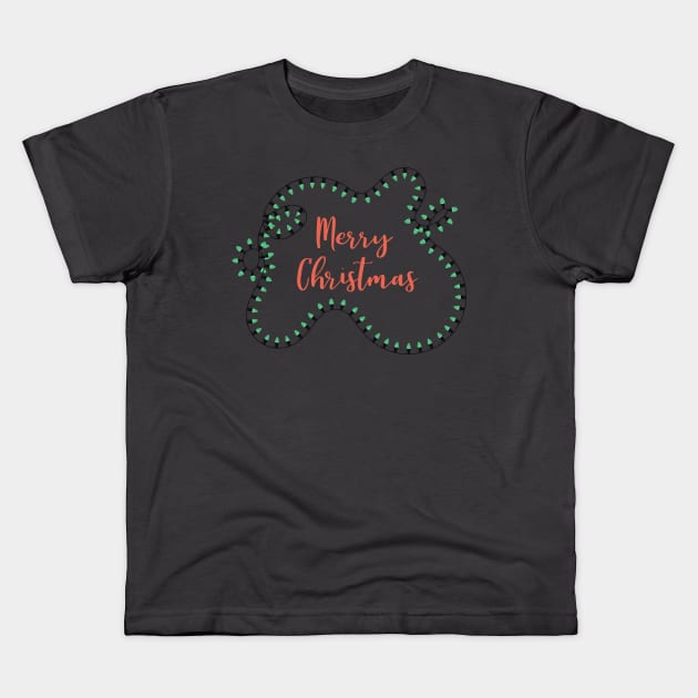 Merry Christmas Kids T-Shirt by SWON Design